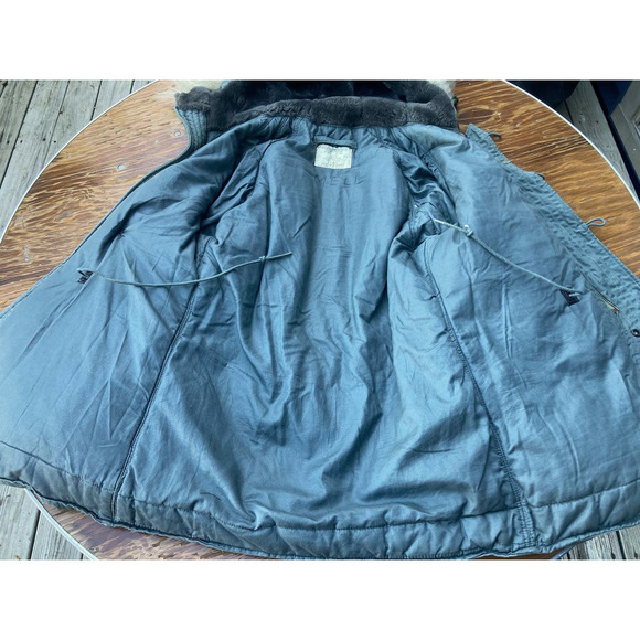 Size S USAF N-3B Cold Weather Flight Parka Jacket Vintage 70s - Picture 3 of 4